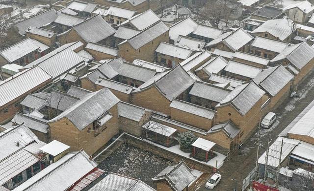 山西襄汾高清雪景大图