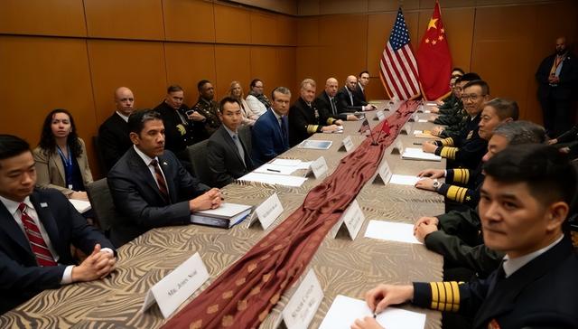 中美军方高层在华盛顿密会，美方罕见作出两个表态，回应中方关切