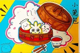 精选40张可爱的儿童画范画来啦，简单又好看才是最棒的教学素材图片