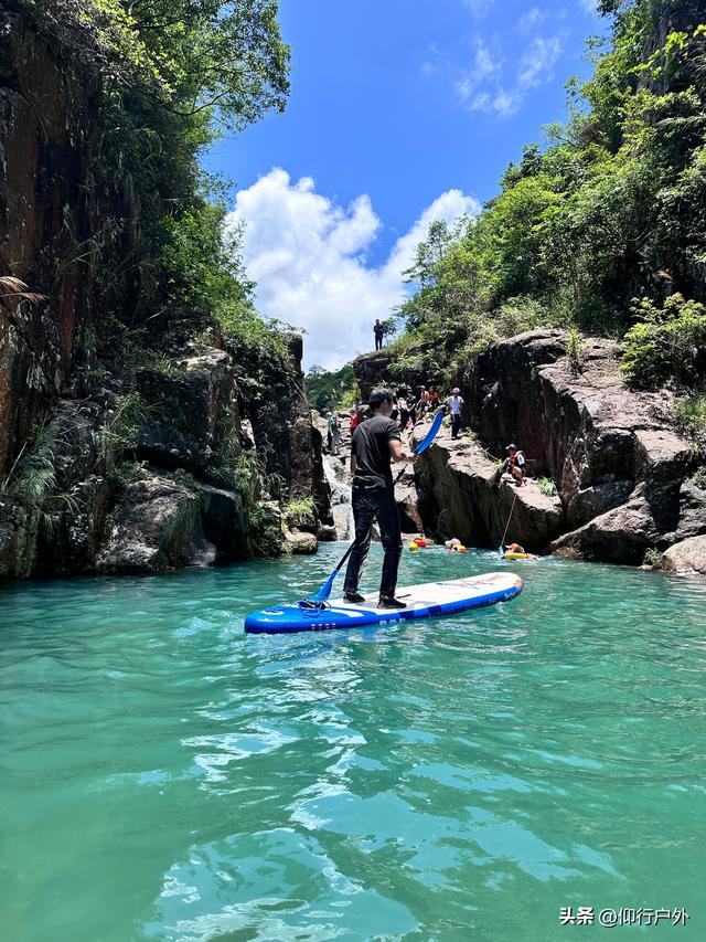 揭西白芒坝上游休闲玩水