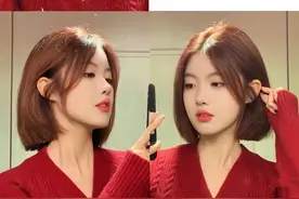 40岁女生快速变美，换个发型最直接，“6种”发色时髦又显白图片