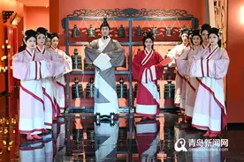 赴一回宫廷御宴 梦千年国色芳华 青岛首家大型沉浸式文化餐秀兰齐宴赋落地图片