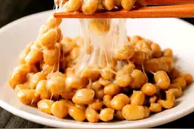 原来山东青岛地区小时候常吃的一种小咸菜，就是日本的名吃纳豆图片