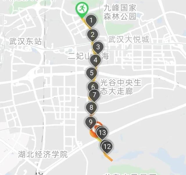 光谷8条私藏跑步路线，资深跑友力荐	，每条都有独特魅力