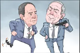 突发！埃及和以色列打起来了，英媒揭露内幕，内塔尼亚胡罕见认错图片