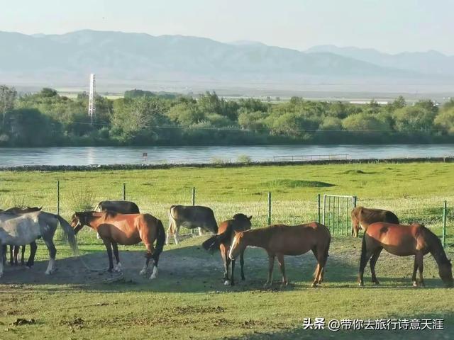 古丝绸之路上的夏塔古道风光