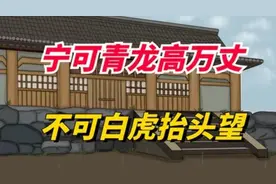 “不怕青龙高万丈，就怕白虎抬头望”，影响家人生活，不是迷信！图片