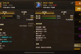 dnf手游不容易稀释属性排名，白字第一，暴伤当前版本吃亏图片