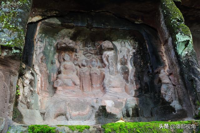 巴蜀石刻：寻访广安岳池坪滩东岩寺摩崖造像