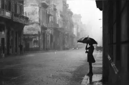 雨中听秋