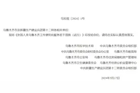 外国人来乌鲁木齐工作便利化服务若干措施（试行）图片