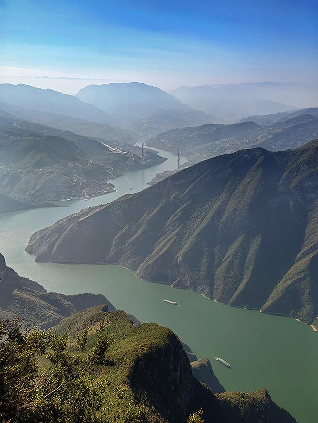 2024深秋四川行17 三峡之巅景区：登三峡之巅，揽夔门雄姿​