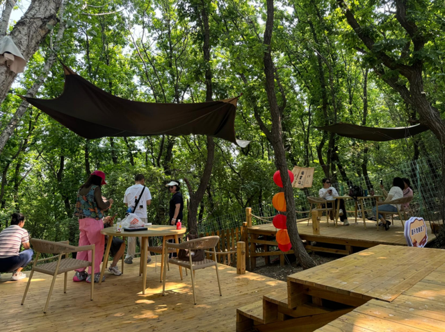 22℃的夏天！襄垣仙堂山成“天然空调房”