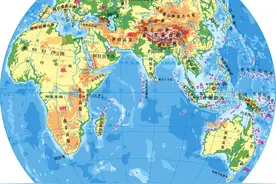 各大洲的分界线在哪？图片