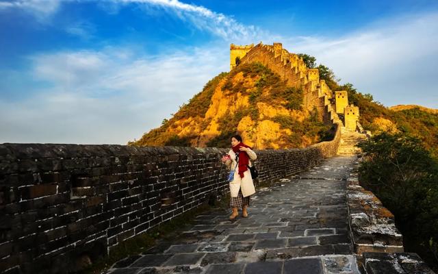 巨龙盘踞金山岭长城!