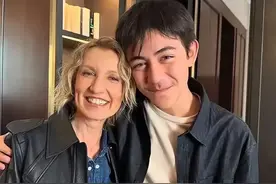 刘烨14岁儿子诺一登上法国新闻，长成美男子，比爸爸刘烨还帅图片