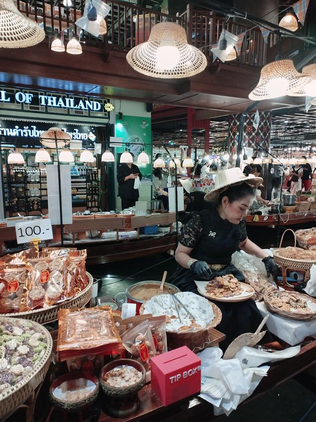 藏在曼谷商场里的“水上烟火”