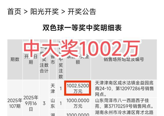 激动坏了！北京彩友上大分，30元胆拖票，击中大乐透大奖1002万！