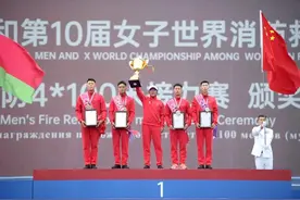 太燃了！厦门消防员，拿下世锦赛金牌！图片
