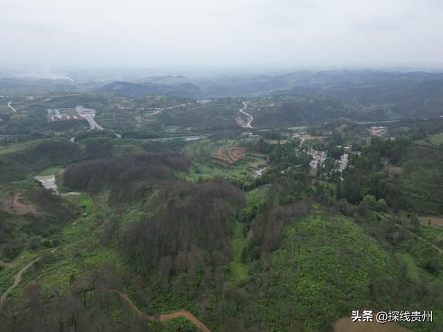 环城贵阳花溪苗王坡越野大环线之青岩段达夯翁拢“冈仁波齐”风景