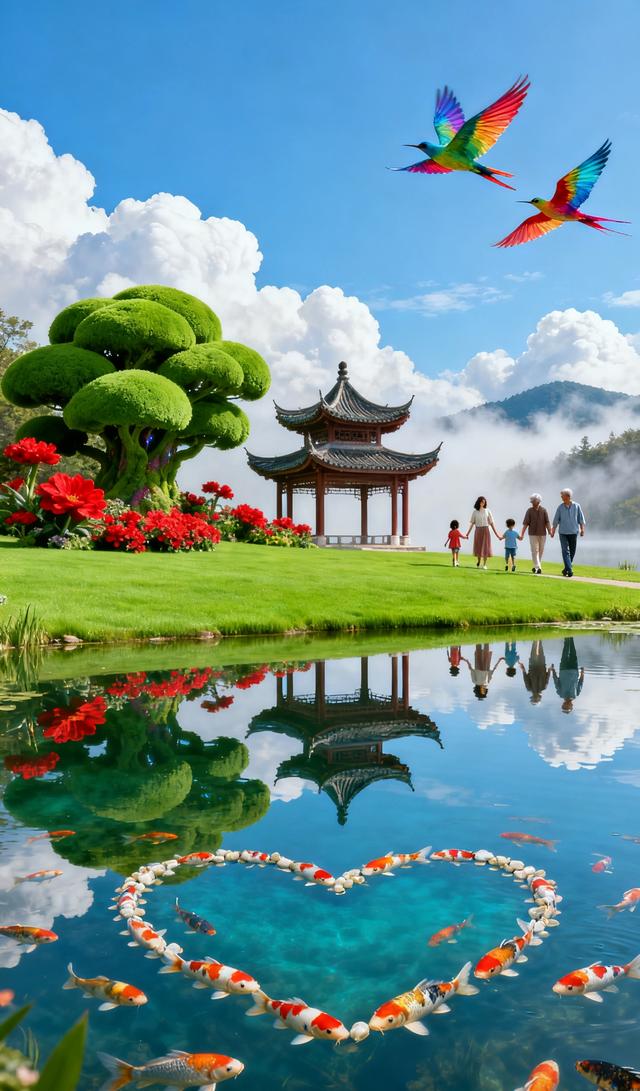 秘境园景：自然织就的画笺！