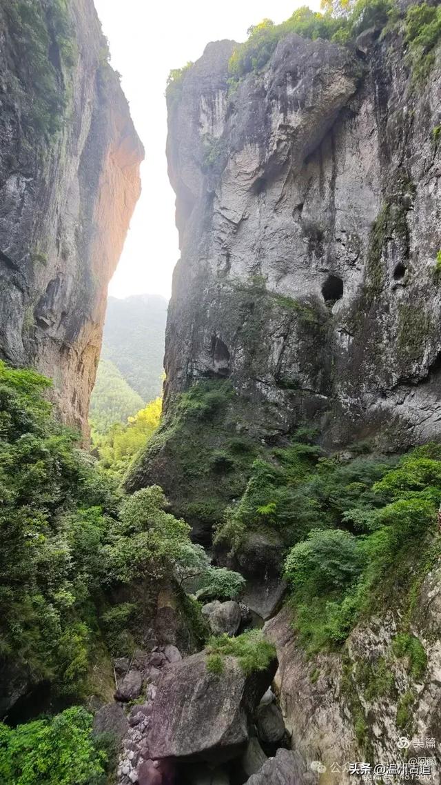 雁荡山百岗尖显胜门穿越,这条风光绝美的经典徒步线路你可去过