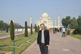 踏访印度旅游胜地泰姬陵图片