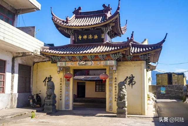 被一个沙石场和六个码头包围的法济禅寺,竟然内含关帝庙和小普陀