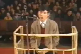 1991年真实画面，东北乔四枪决全过程，14名成员从审判到公开处决图片