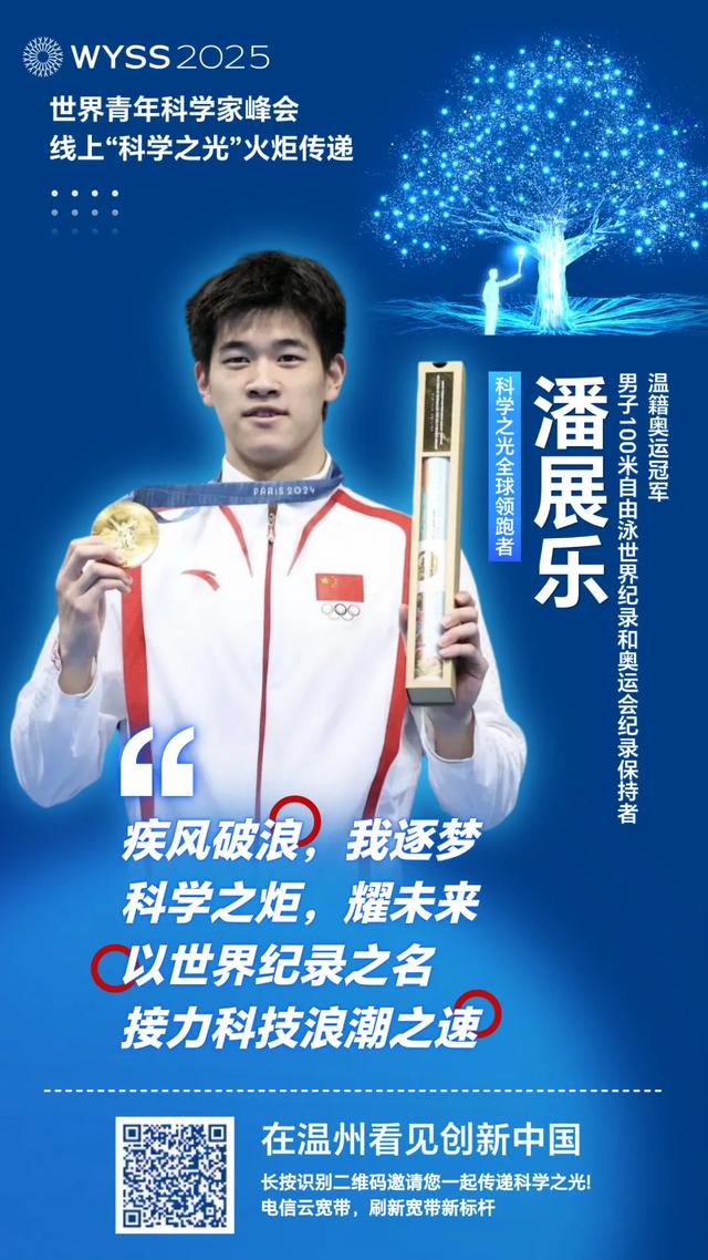 聚焦青科会丨李校堃、潘展乐领衔“全球领跑军团”，2025青科会科学之光火炬接力上线