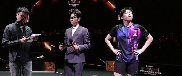 小勒布伦发微博，不仅晒了王楚钦的合照，还提到了了不起的他们