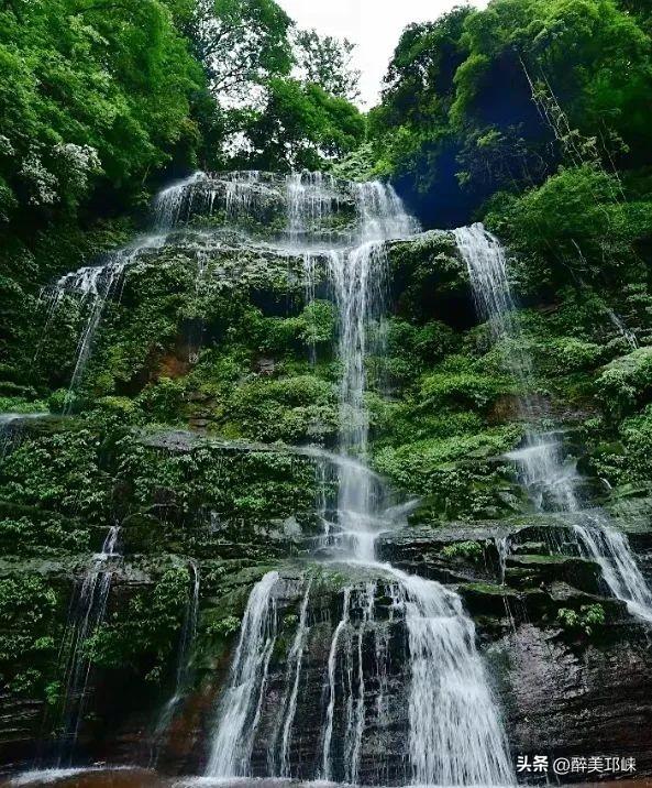 成都天台山5A级旅游景区打卡领奖牌开始啦！gogogo,马上冲！