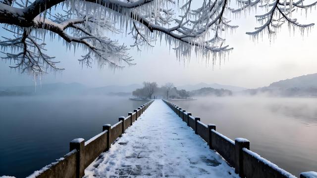 杭州西湖断桥为什么叫断桥？残雪未销处，断桥连古今