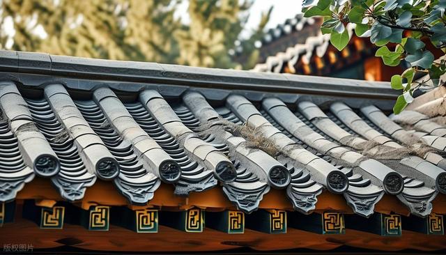 古建四合院瓦面之美