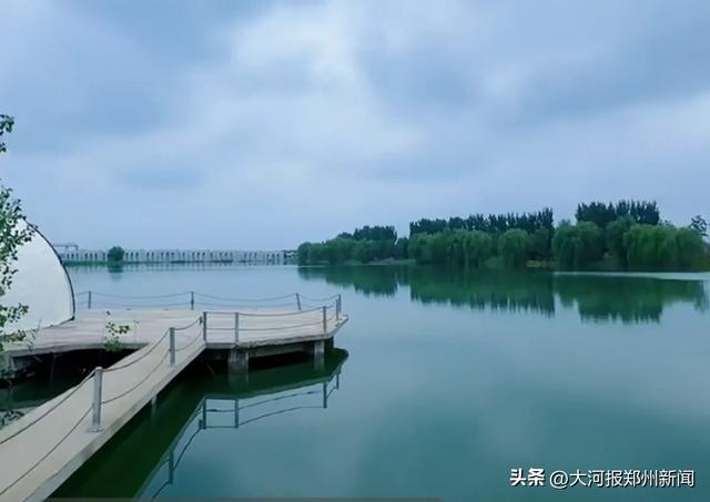 郑州中牟雁鸣湖以“生态+”绘就“城湖共荣”新名片