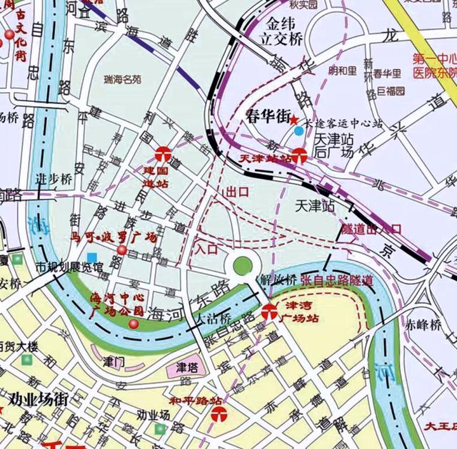 “桥”见天津，海河上的桥真多，从永乐桥走到海津大桥有17座