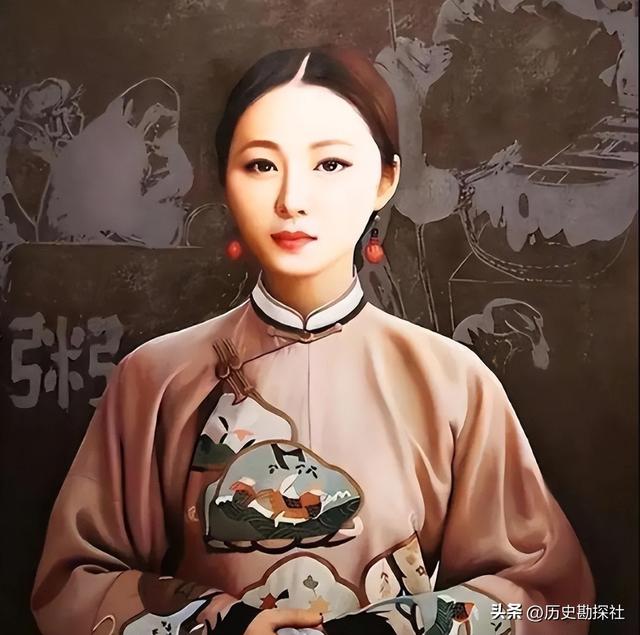 这就是陕西女首富周莹的样貌，并非演员扮演，货真价实的珍贵画像