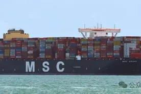 这艘从中国出发的MSC集装箱船走私武器部件？| 壹航运图片