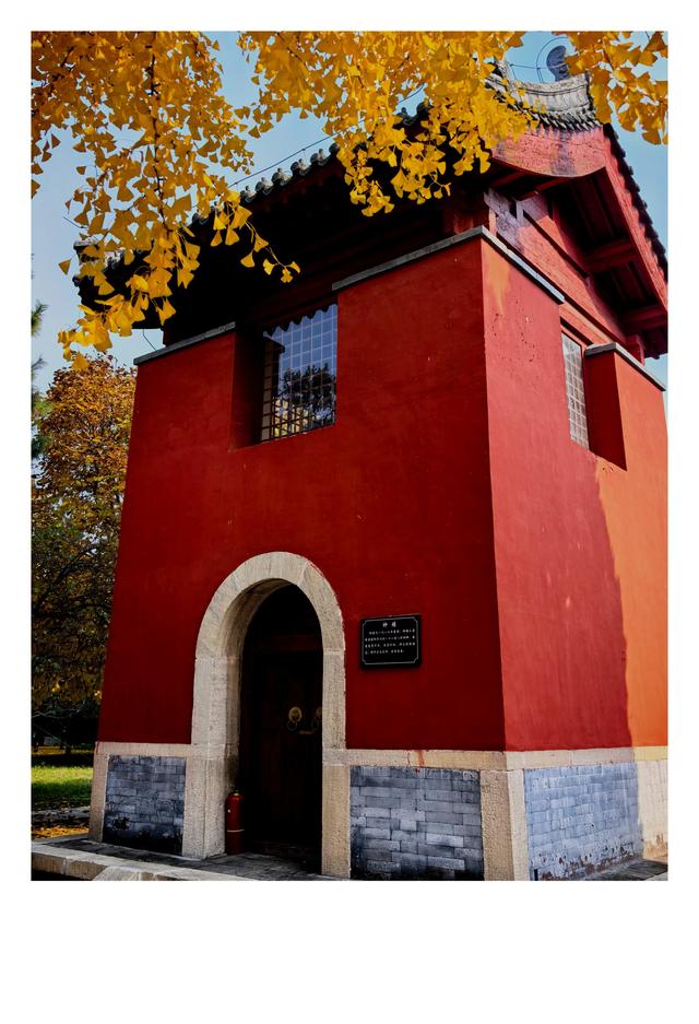 秋未央冬已至，此刻的石家庄毗卢寺正是秋色渐浓，一派秀丽风光。