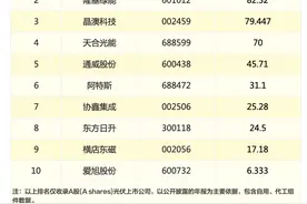最新：2024中国光伏上市公司组件出货排名前十图片