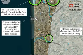 以色列扩大地面攻势，装甲推土机打头阵，加沙人心理承受力达极限图片