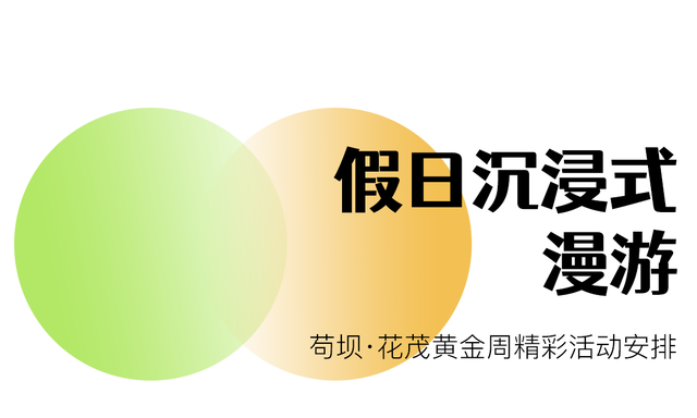 【国庆特辑 | 月满红村·心归花茂】一站式拿捏假日，限定玩法全揭秘​