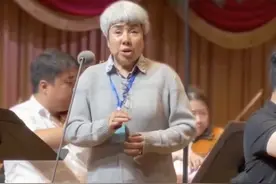 第十四届中国音乐金钟奖世界著名抒情花腔女高音歌唱家迪里拜尔彩排现场图片