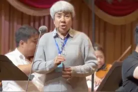 第十四届中国音乐金钟奖世界著名抒情花腔女高音歌唱家迪里拜尔彩排现场图片
