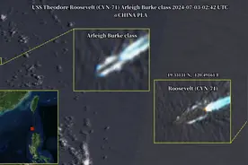 山东舰和美航母齐聚南海，菲律宾和以色列，美国已做出取舍图片