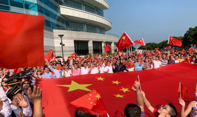 来势汹汹，34国发布联合声明，不准逮捕乱港分子，中方送出一句话