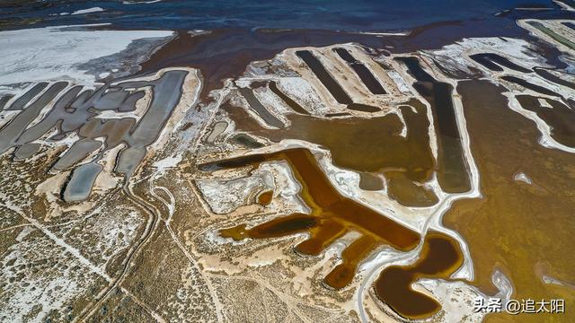 “大雪”时节的景泰盐沼湿地