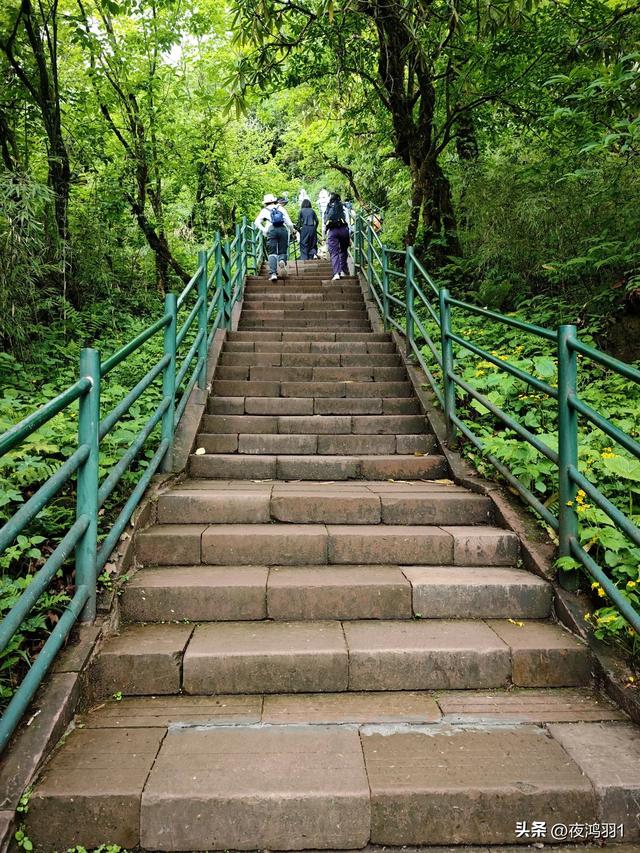 徒步瓦屋山,太艰难了,坚持下来不容易