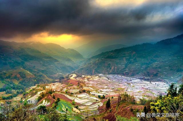 元阳梯田：大地曲线里的千年秘境，五大打卡点解锁地球最美光影