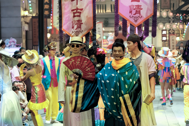 TVB群星璀璨，广东千古情景区“火人狂欢节”火力全开！